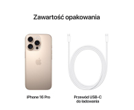 Apple iPhone 16 Pro 256GB Pustynny Tytan - 1277970 - zdjęcie 6